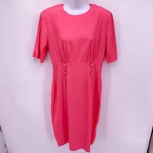 Elegant Pink Women's Dress